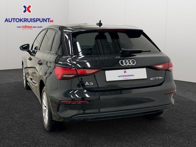 Audi A3, Autos, 1395 cm³, Achat, Hybride rechargeable, Noir