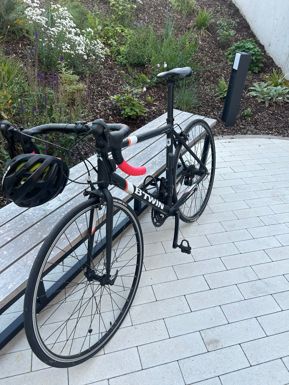 Zwarte racefiets, Ophalen, Gebruikt, 10 tot 15 versnellingen, Overige merken