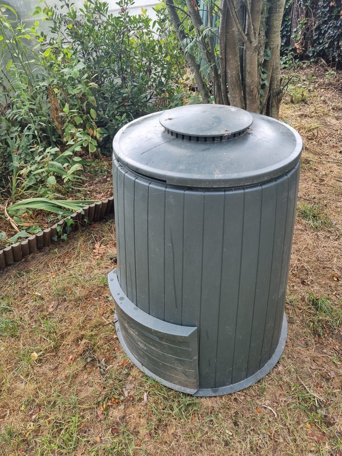 grand composteur  état impeccable ! h 85cm D: 77cm et d :60, Jardin & Terrasse, Enlèvement