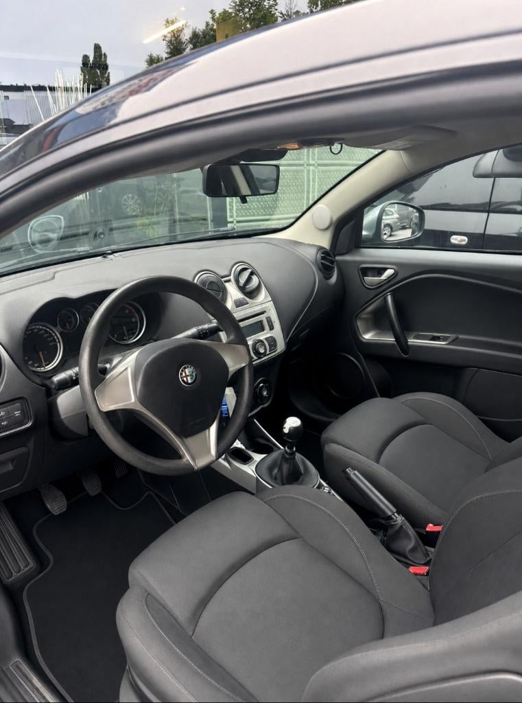 ALFA ROMEO MITO, Auto's, Alfa Romeo, Euro 5, Stof, Zwart, Zwart