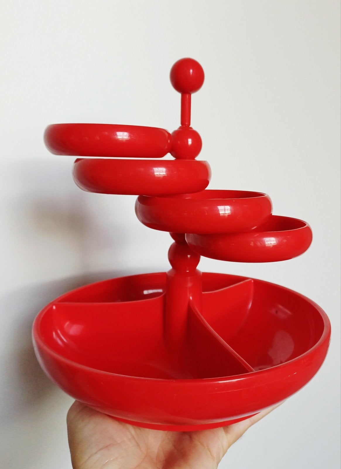 vintage schaaltje rood, Enlèvement ou Envoi
