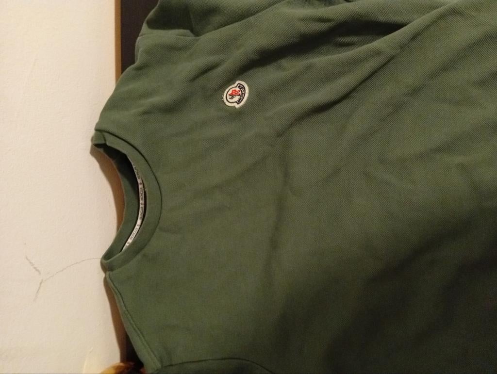 Moncler trui groen maat M, Ophalen of Verzenden, Groen