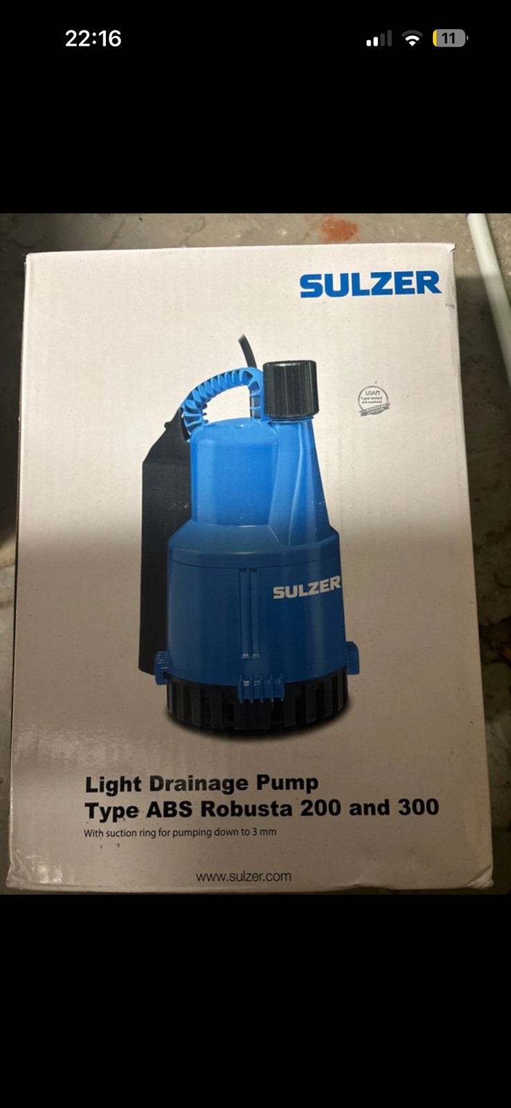 pompe à eau, Enlèvement ou Envoi, Neuf