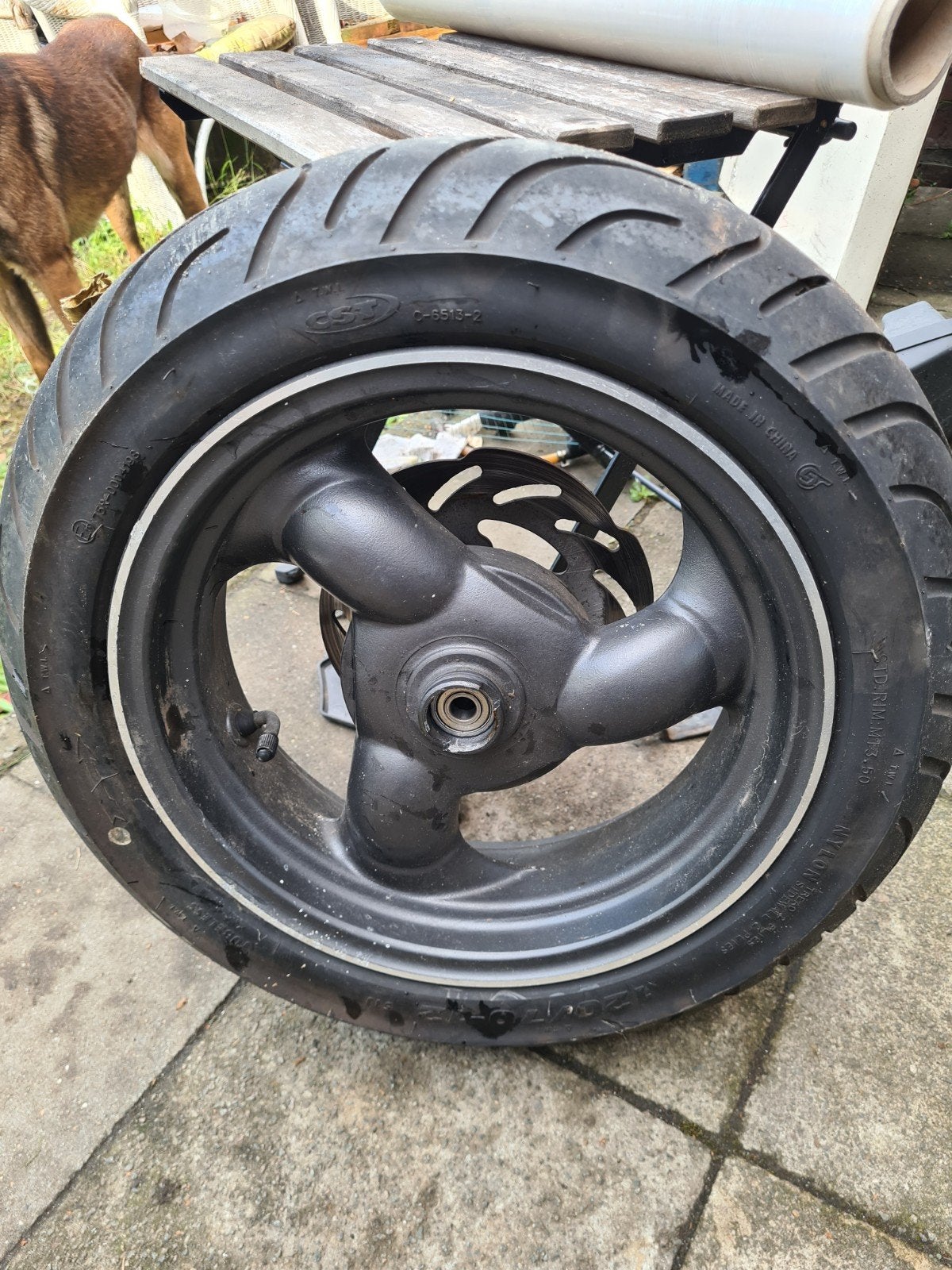 pneus et jantes de scooter 50cc divers, Vélos & Vélomoteurs, Enlèvement ou Envoi