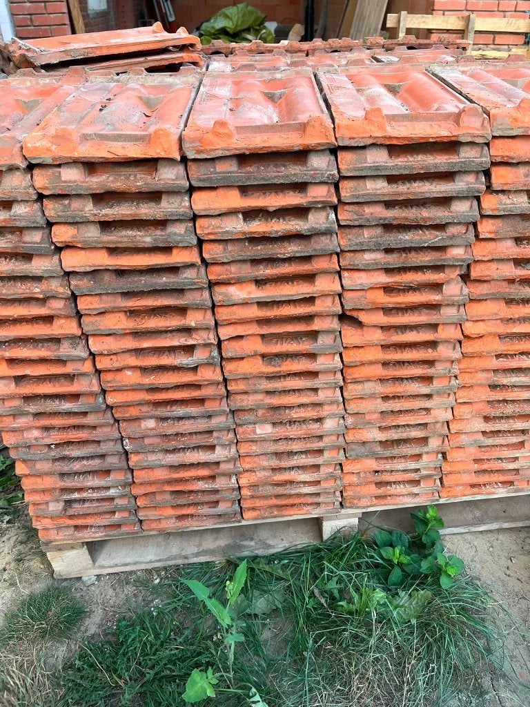 dakpannen, Doe-het-zelf en Bouw, Dakpannen en Dakbedekking, Ophalen, Gebruikt, Steen of Klei, 15 m² of meer