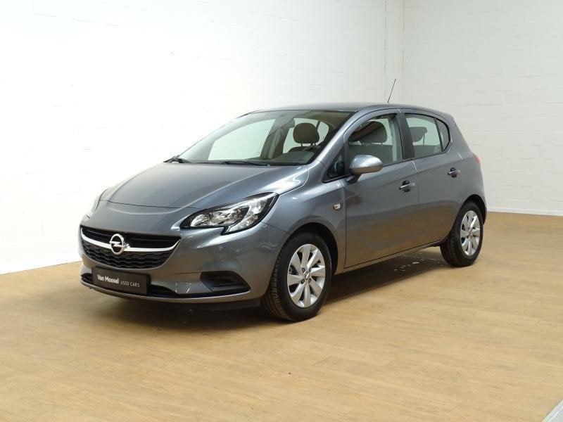 Opel Corsa 1.4 Enjoy automaat, Auto's, Opel, Stof, 4 cilinders, https://public.car-pass.be/vhr/153f12be-d056-4e03-934f-704fab238ea6