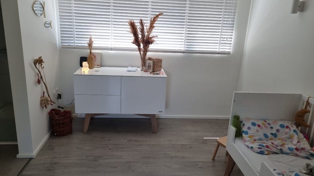 Kinderbedje en commode van Kidsmill in topstaat, Enlèvement, Comme neuf, Commode