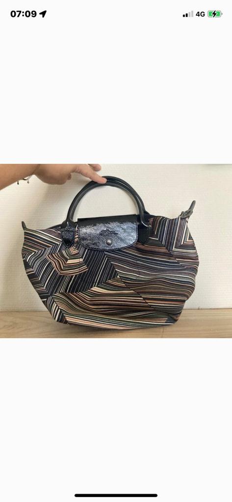 Sac longchamp Pop Art eddition limitee, Ophalen of Verzenden, Zo goed als nieuw