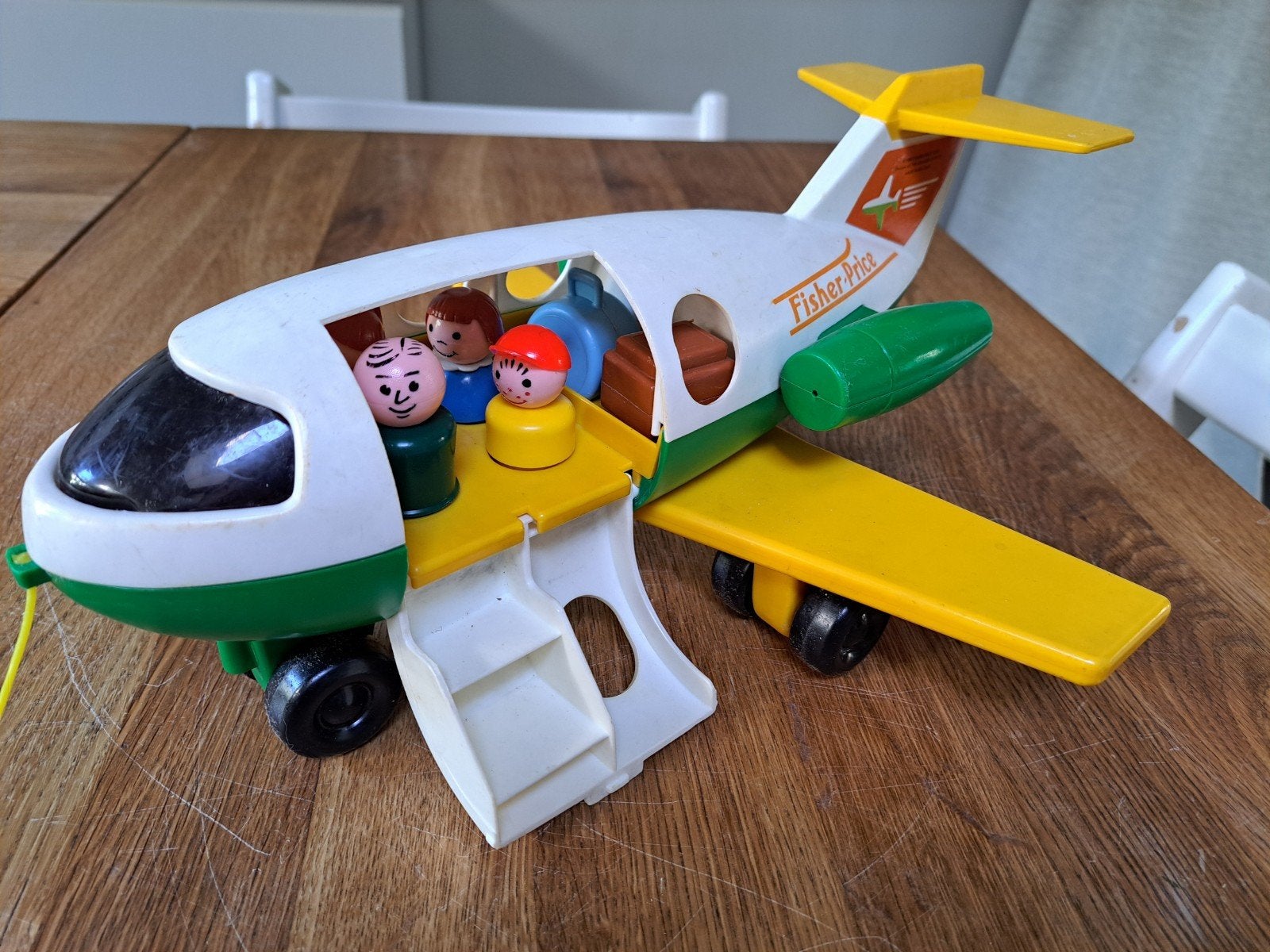 Vintage fisher price vliegtuig, Ophalen of Verzenden