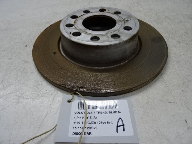 FREIN DISQUE ARRIÈRE Volkswagen Golf VII (AUA), Utilisé, Volkswagen