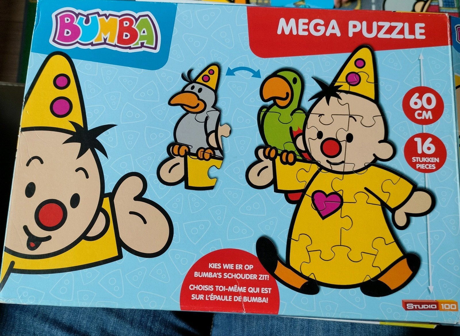 Bumba puzzel, Enlèvement