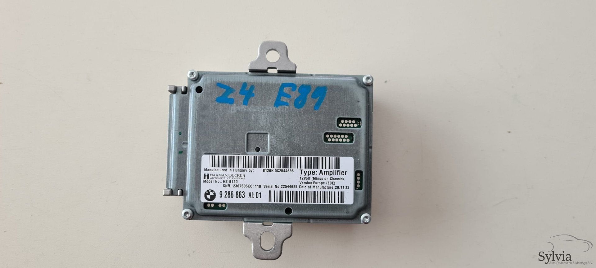 Audio versterker BMW X5 X6 Z4 9286863, Ophalen of Verzenden, -, -, -
