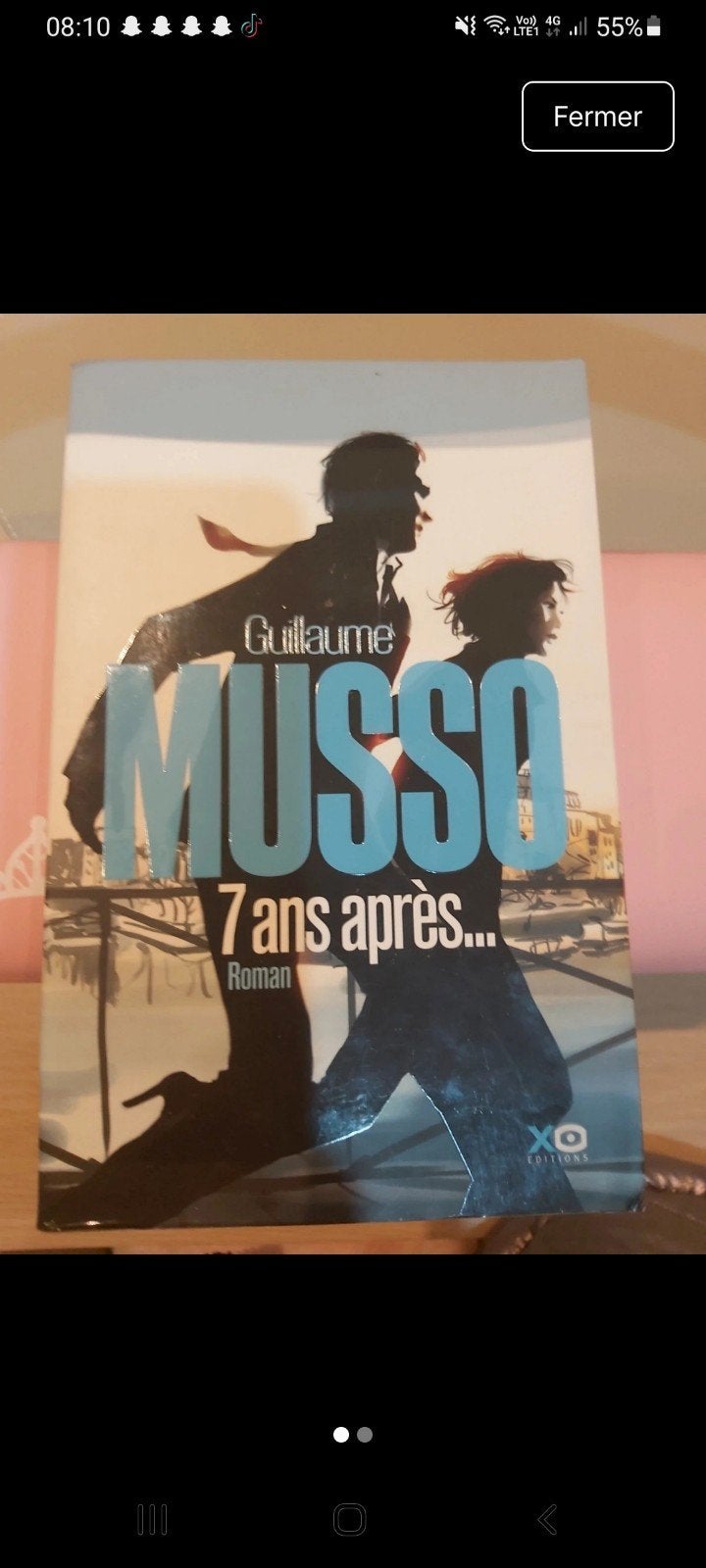 7 ans après livre très soigné, Enlèvement, Comme neuf