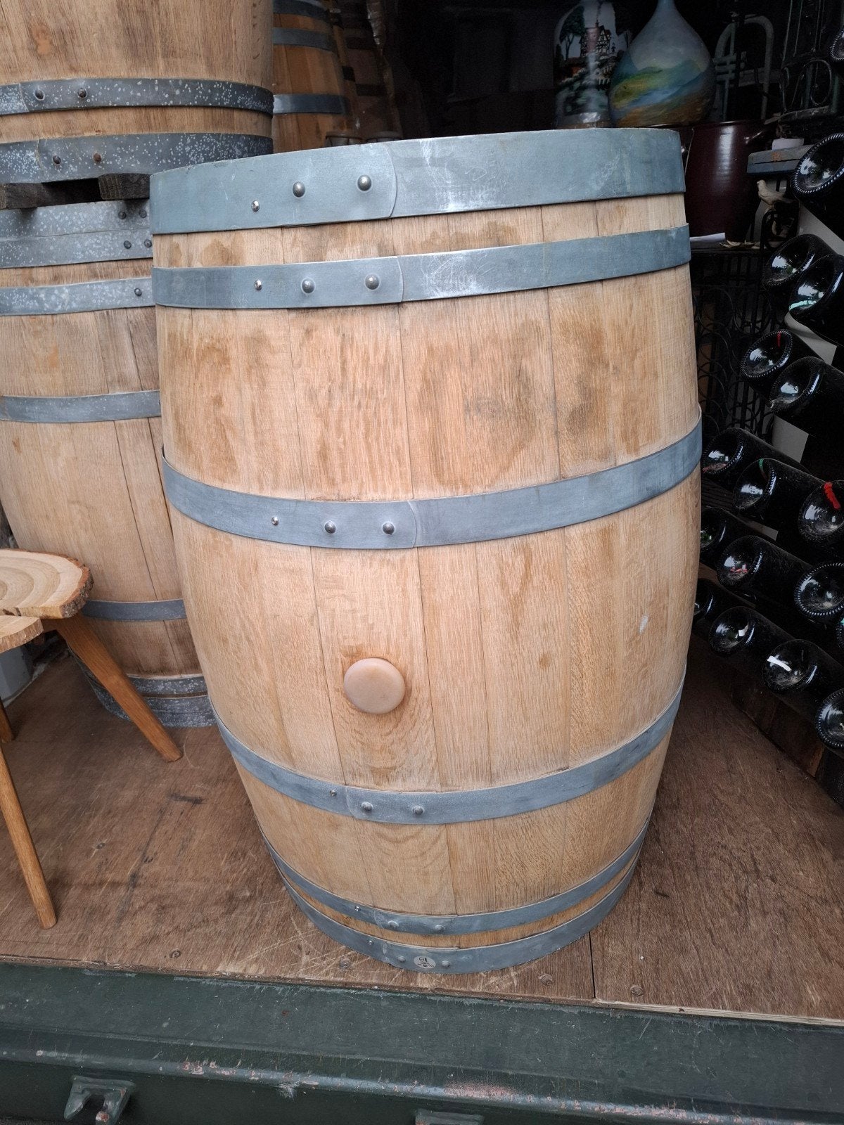 Bordeaux et Bourgogne ressemblent à un tonneau d'eau dans le, Jardin & Terrasse, Enlèvement