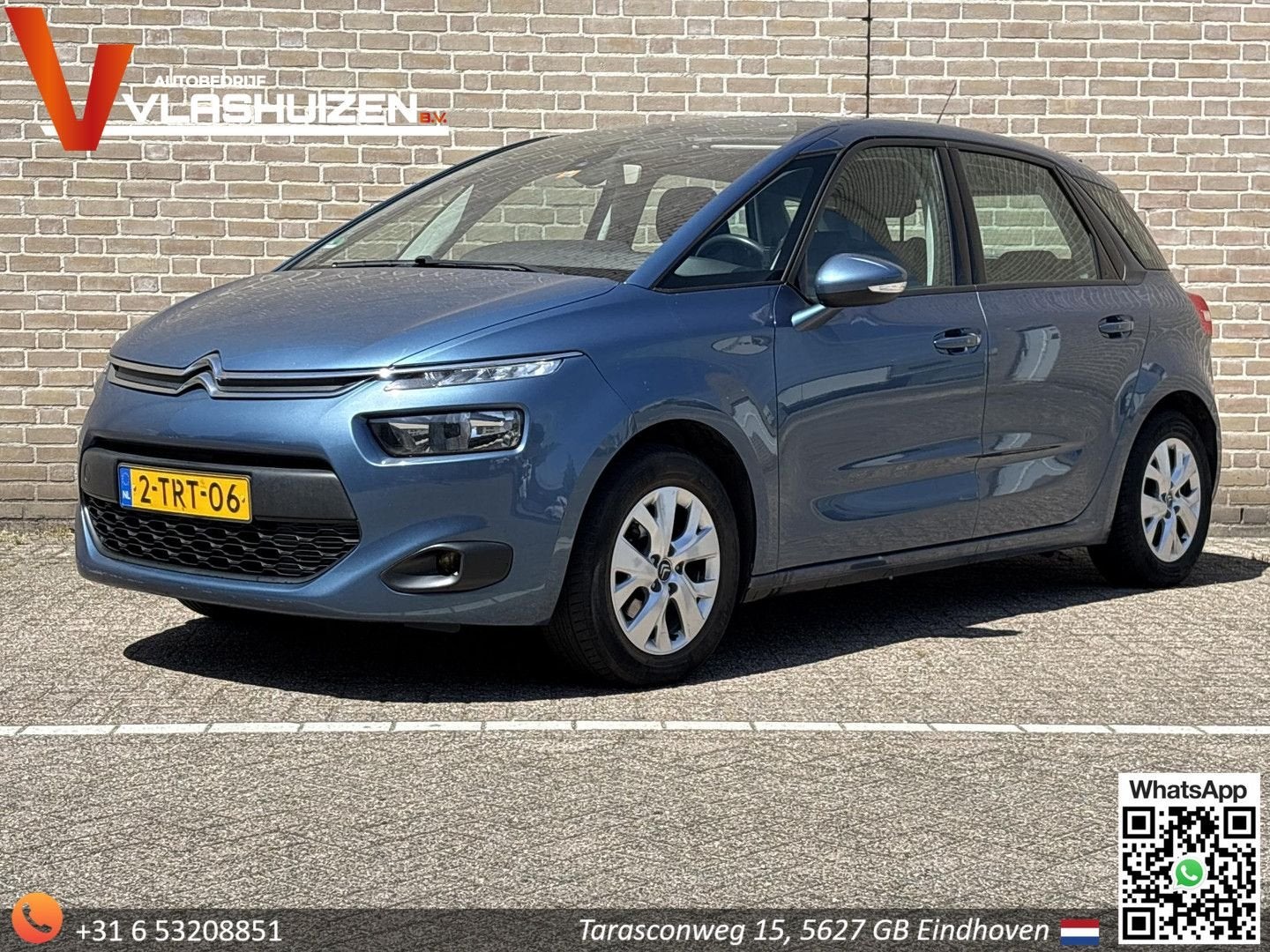 Citroen C4 1.6 e-HDi Tendance | Automaat | Climate | Cruise, Automaat, Start-stop-systeem, Blauw, Diesel