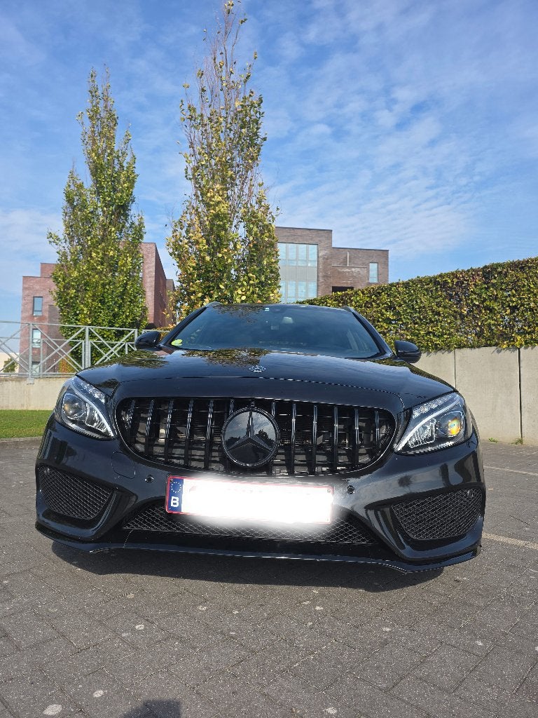 Mercedes C200 stationwagen, Auto's, Achterwielaandrijving, Zwart, 4 cilinders, Zwart