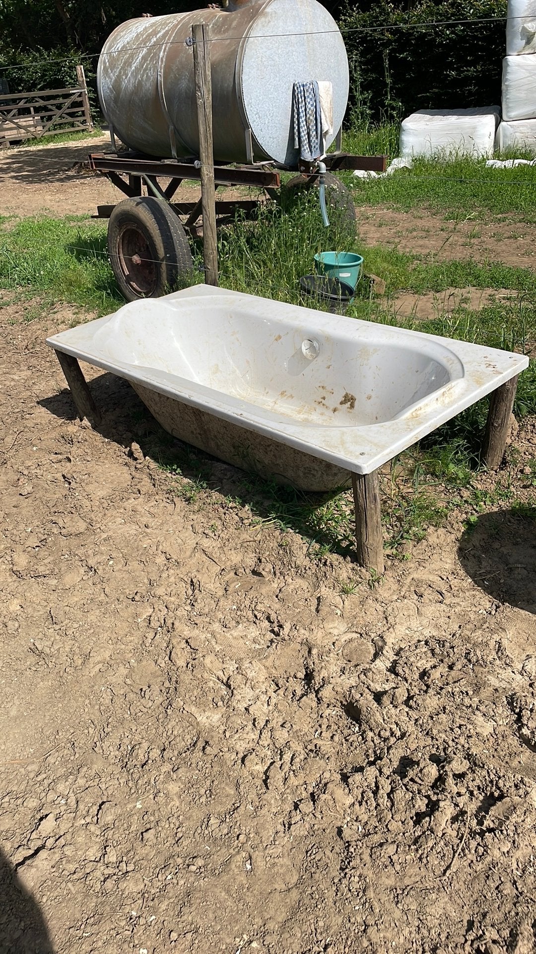 Drinkbak drinkbad, Dieren en Toebehoren, Ophalen, Gebruikt