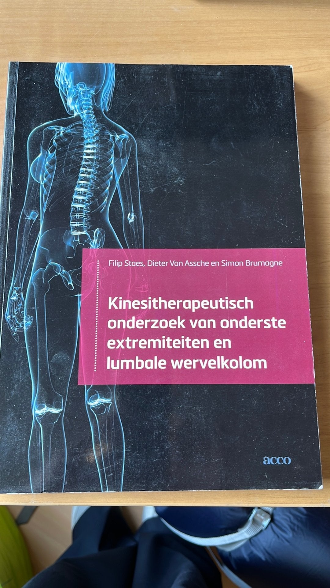 Kinesitherapeutisch onderzoek van onderste extremiteiten en, Enlèvement ou Envoi, Dieter Van Assche; Simon Brumagne; Filip Staes