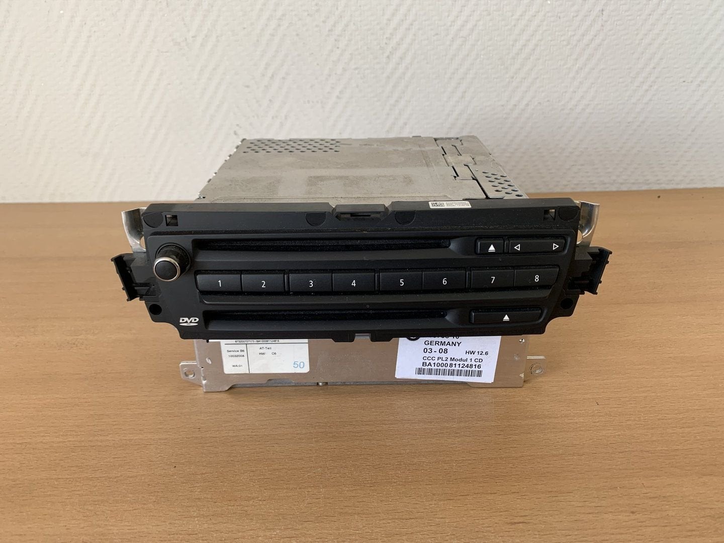 BMW 3 serie E90 E91 radio / navigatie DVD module 9150961, -, Utilisé, -, -