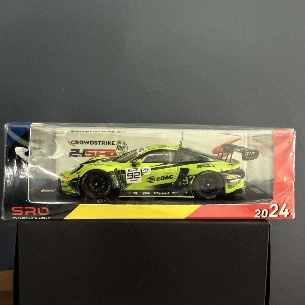 SPARK SB785 - 1:43 - PORSCHE 992 GT3 R #92 (300ex), Enlèvement ou Envoi, Neuf, Voiture, Autres marques