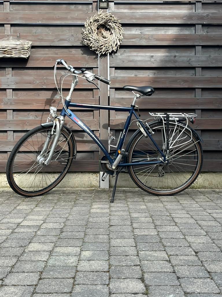 Herenfiets, Fietsen en Brommers, Fietsen | Heren | Herenfietsen, Gebruikt, Batavus, 57 tot 61 cm, Versnellingen, Ophalen