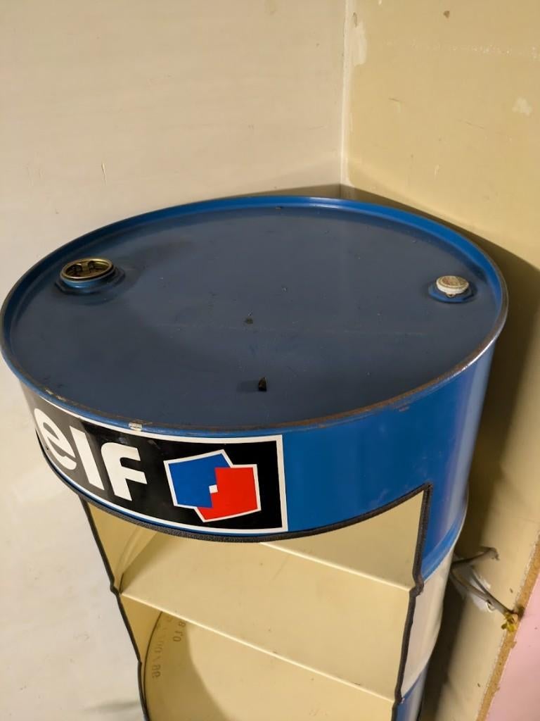 étagère bidons ELF vintage mancave, Enlèvement