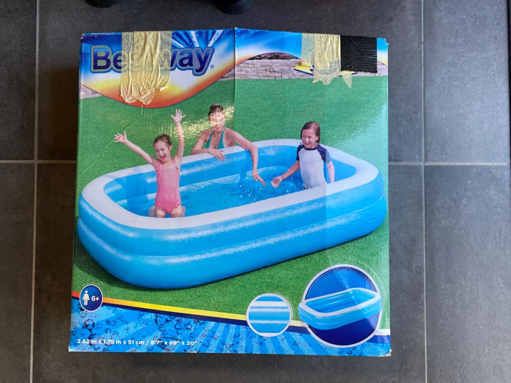 Piscine Bestway rectangulaire, Enlèvement, Comme neuf