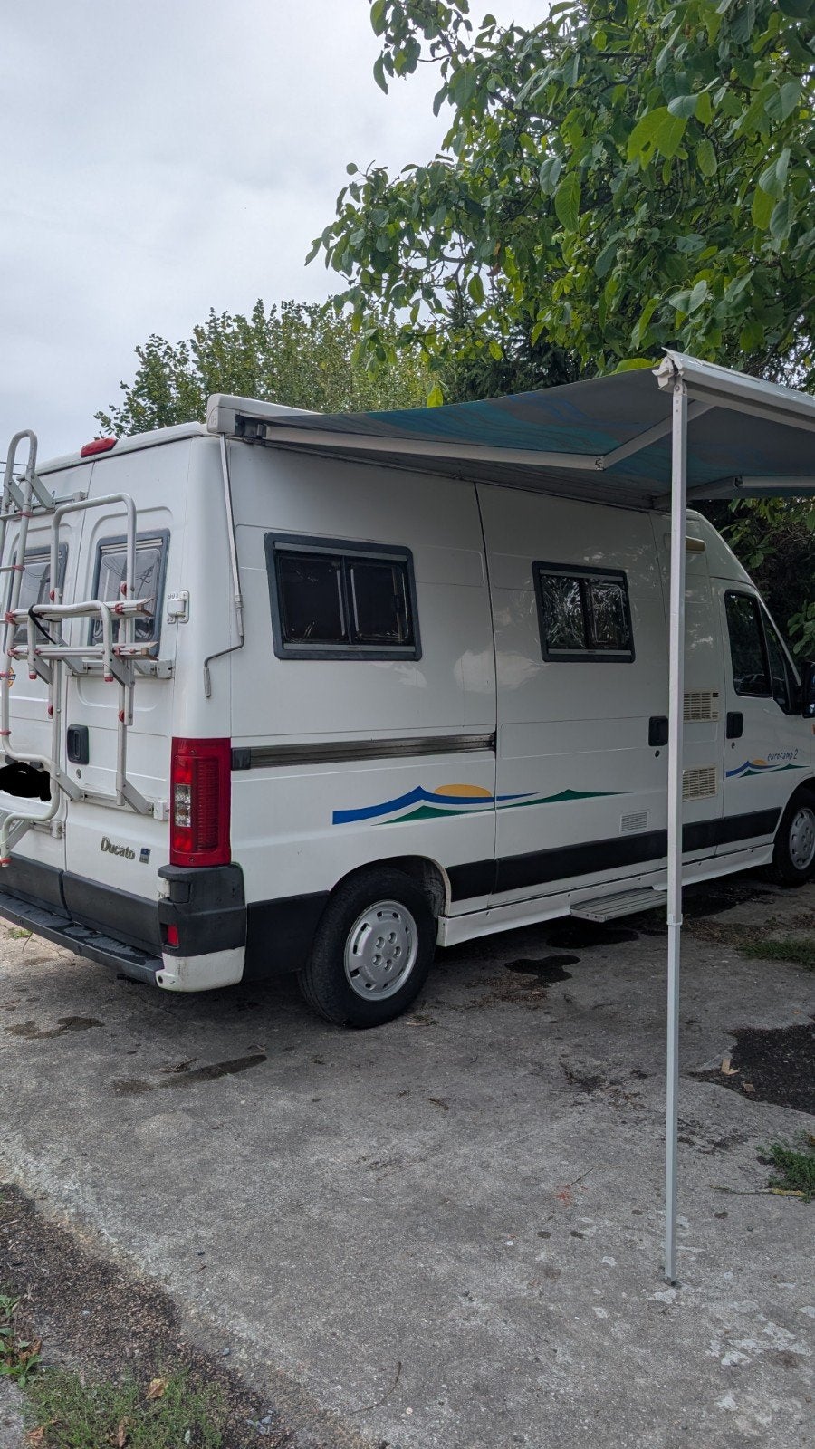 Van Camping car fourgon Fiat 4 places, Caravanes & Camping, Jusqu'à 4, 5 à 6 mètres, Fiat, 5 à 6 mètres