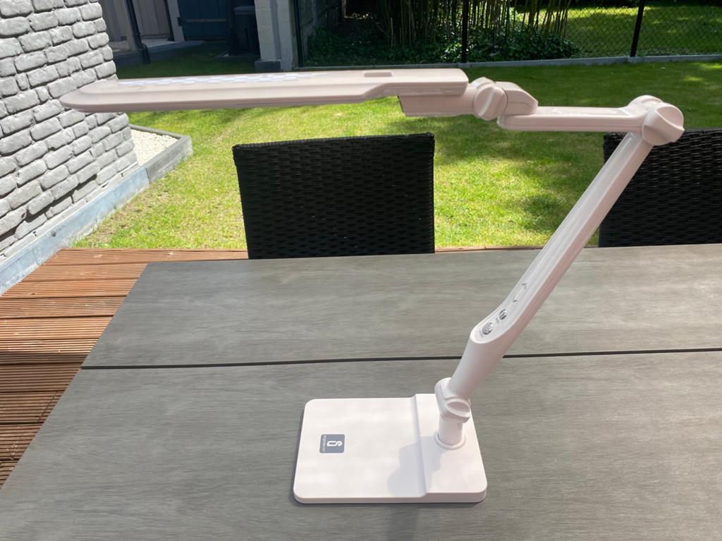 Aigostar - Dimbaar LED touch tafellamp/bureaulamp LED, Ophalen, Kunststof, Zo goed als nieuw, 75 cm of meer