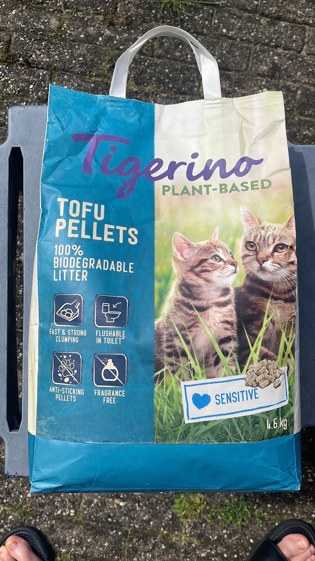 Cat litter pellets, Ophalen, Zo goed als nieuw