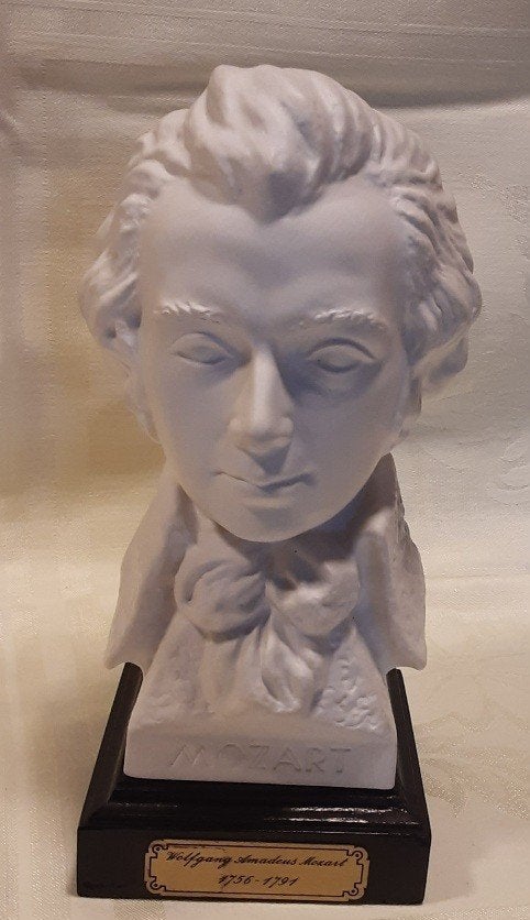 Statue Goebel en porcelaine Mozart, Antiquités & Art, Art | Sculptures & Bois, Statue, Pierre ou céramique, Autres sujets, 20 - 50 cm