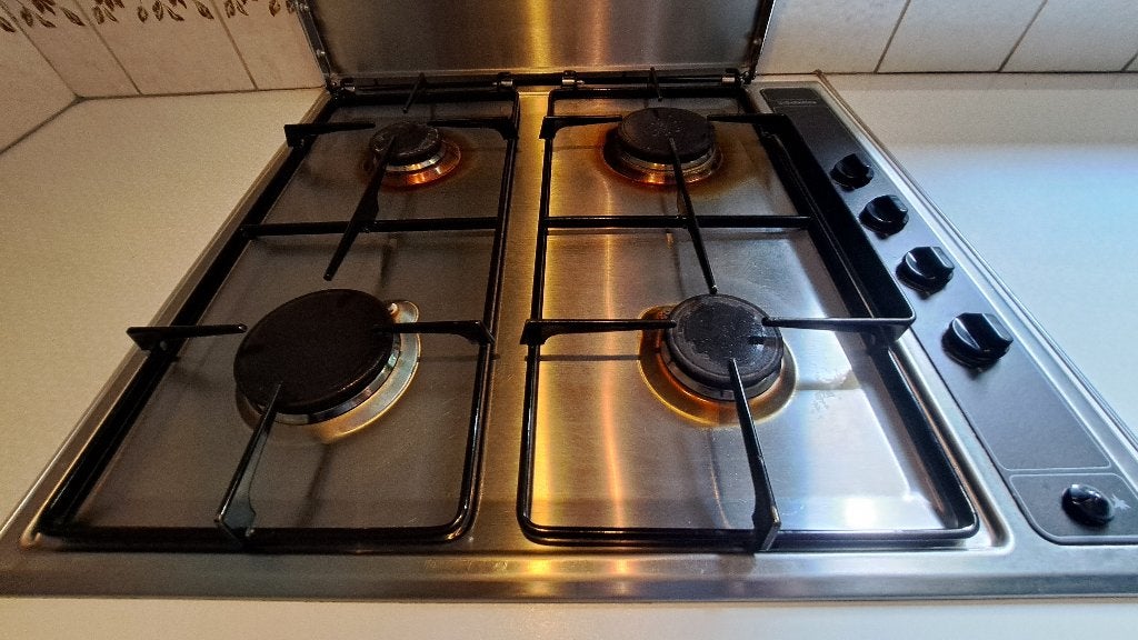 Scholtès ingebouwde gaskookplaat, Elektronische apparatuur, Kookplaten, Ophalen, Gebruikt, 4 kookzones, Inbouw