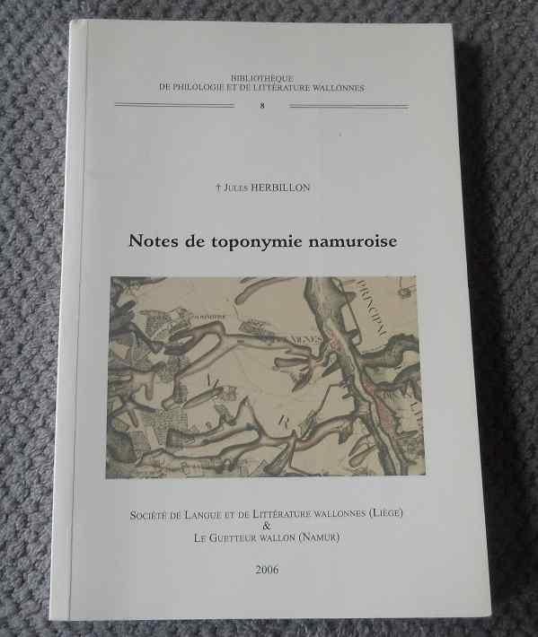 Notes de toponymie namuroise (Jules Herbillon), Enlèvement ou Envoi, Utilisé