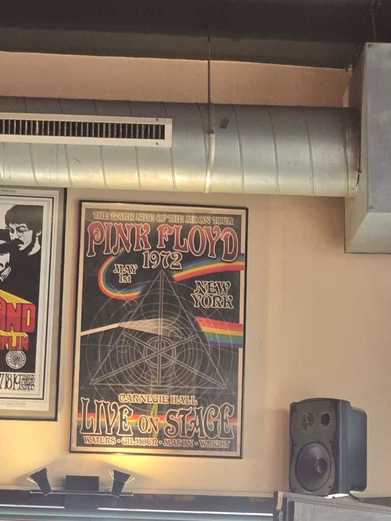 Pink Floyd echt poster, Verzamelen, Ophalen