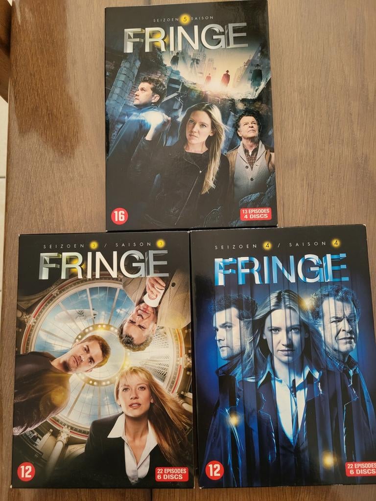 Fringe seizoen 3,4 en 5. Dvd, Ophalen