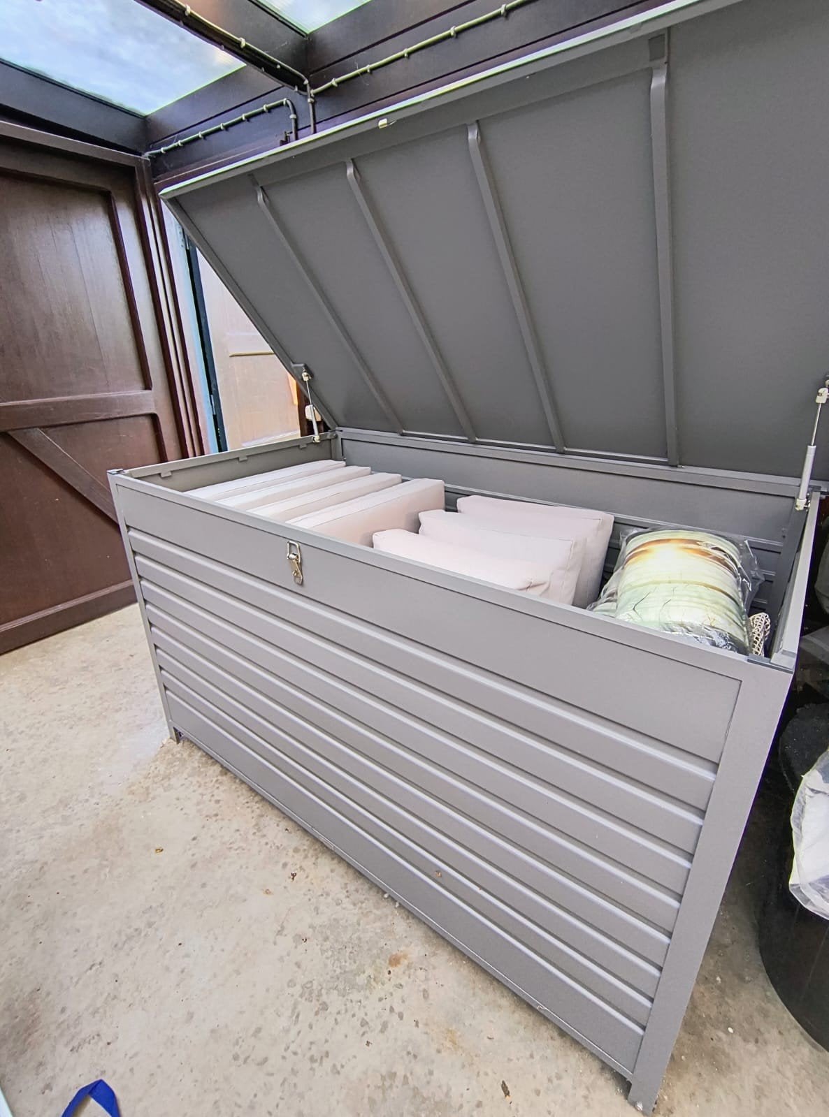 tuinkussen opbergbox kussenbox, Tuin en Terras, Ophalen, Zo goed als nieuw