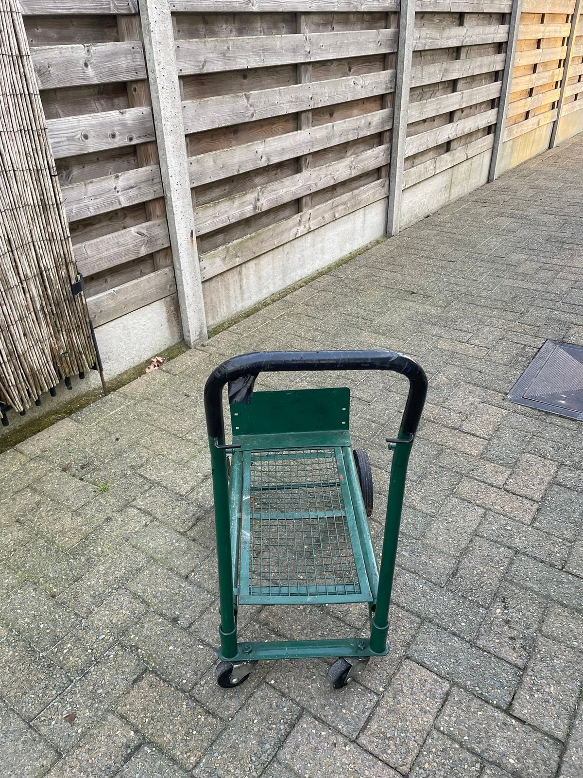 Transport karretje, Ophalen, Gebruikt