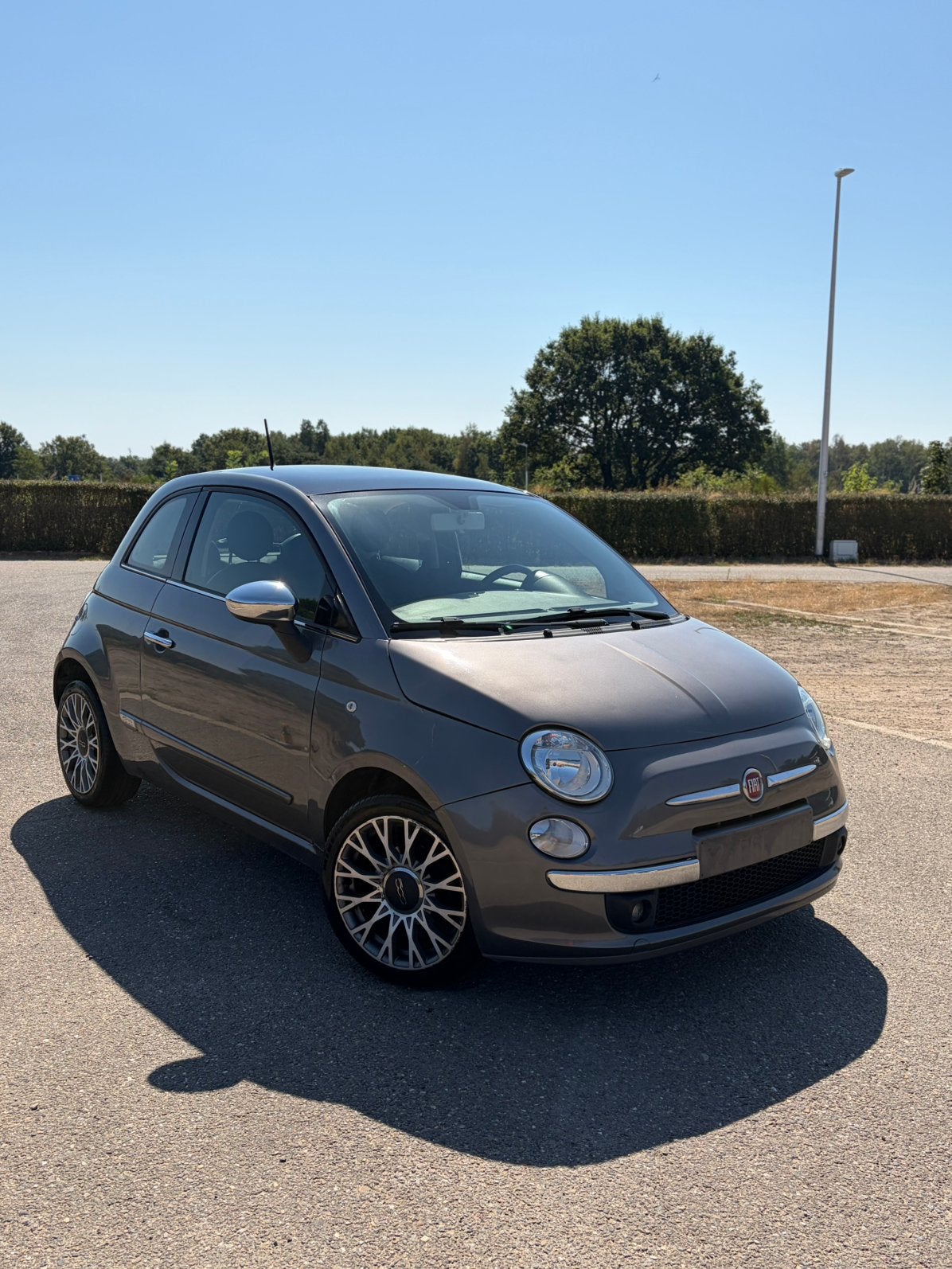 Fiat 500 lounge 1.2 benzine met panodak, Achat, Particulier, Rétroviseurs électriques, Essence