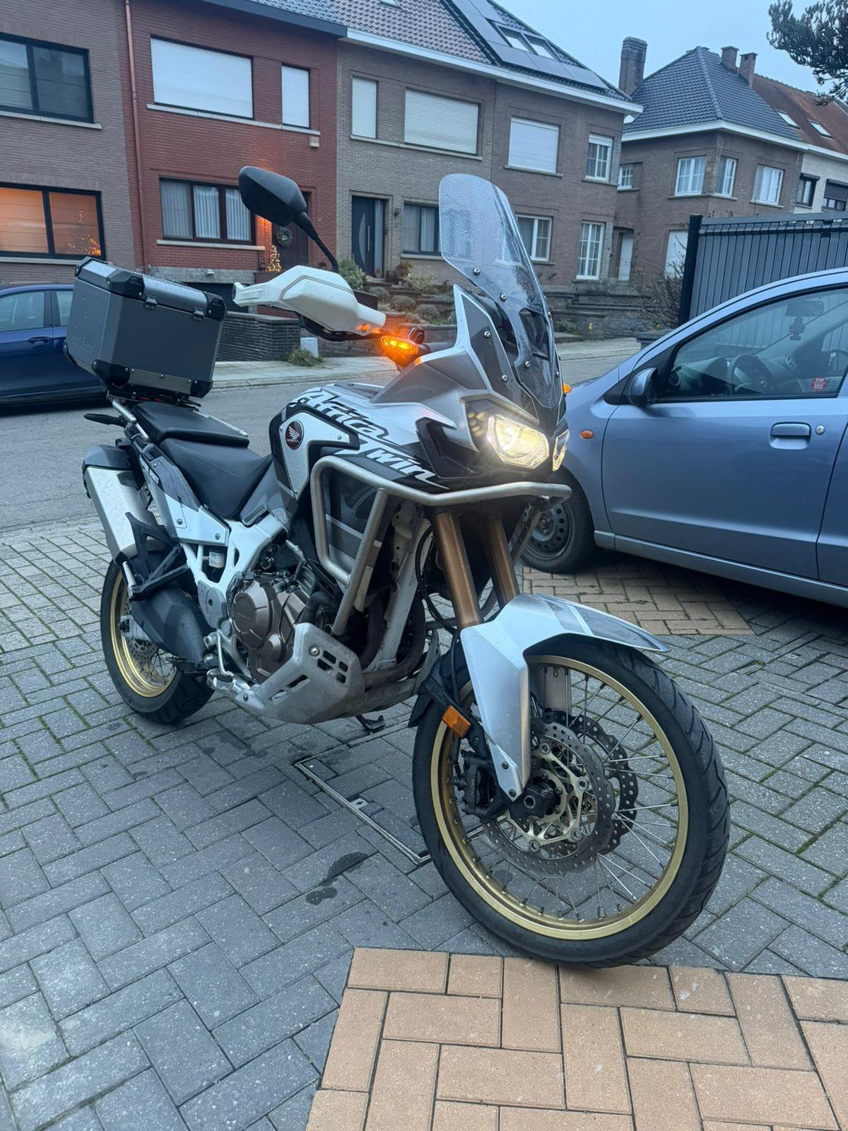 Africatwin1000 crf ADVENTURE jaren 2019 44000 kilometer, Motoren, Particulier