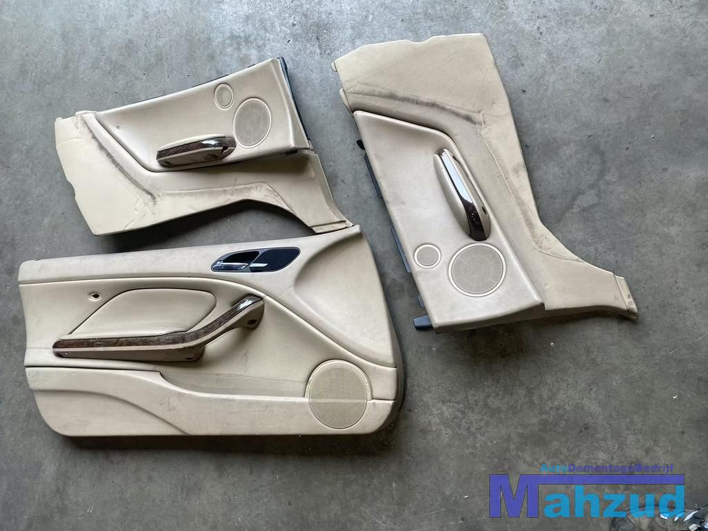 BMW 3 SERIE E46 Cabrio BEIGE deurpanelen voor achter links r, Auto-onderdelen, Interieur en Bekleding, BMW, Gebruikt