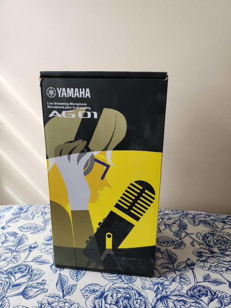 Micro studio/streaming Yamaha ag01, Muziek en Instrumenten, Microfoons, Ophalen of Verzenden, Gebruikt, Studiomicrofoon