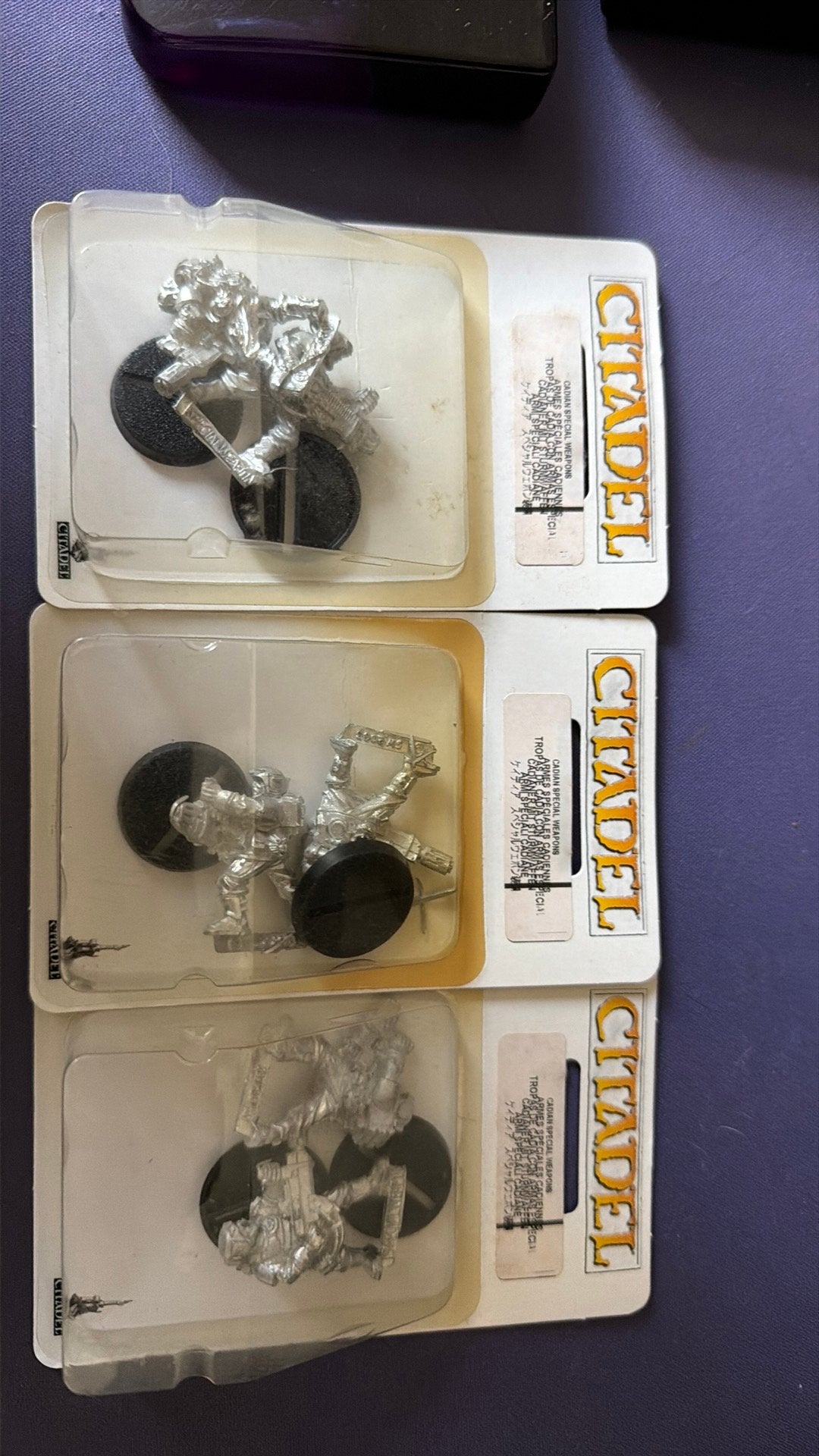 Warhammer 40 000 armes spéciales cadiennes Team Metal, Hobby & Loisirs créatifs, Enlèvement ou Envoi, Neuf, Warhammer 40000, Figurine(s)