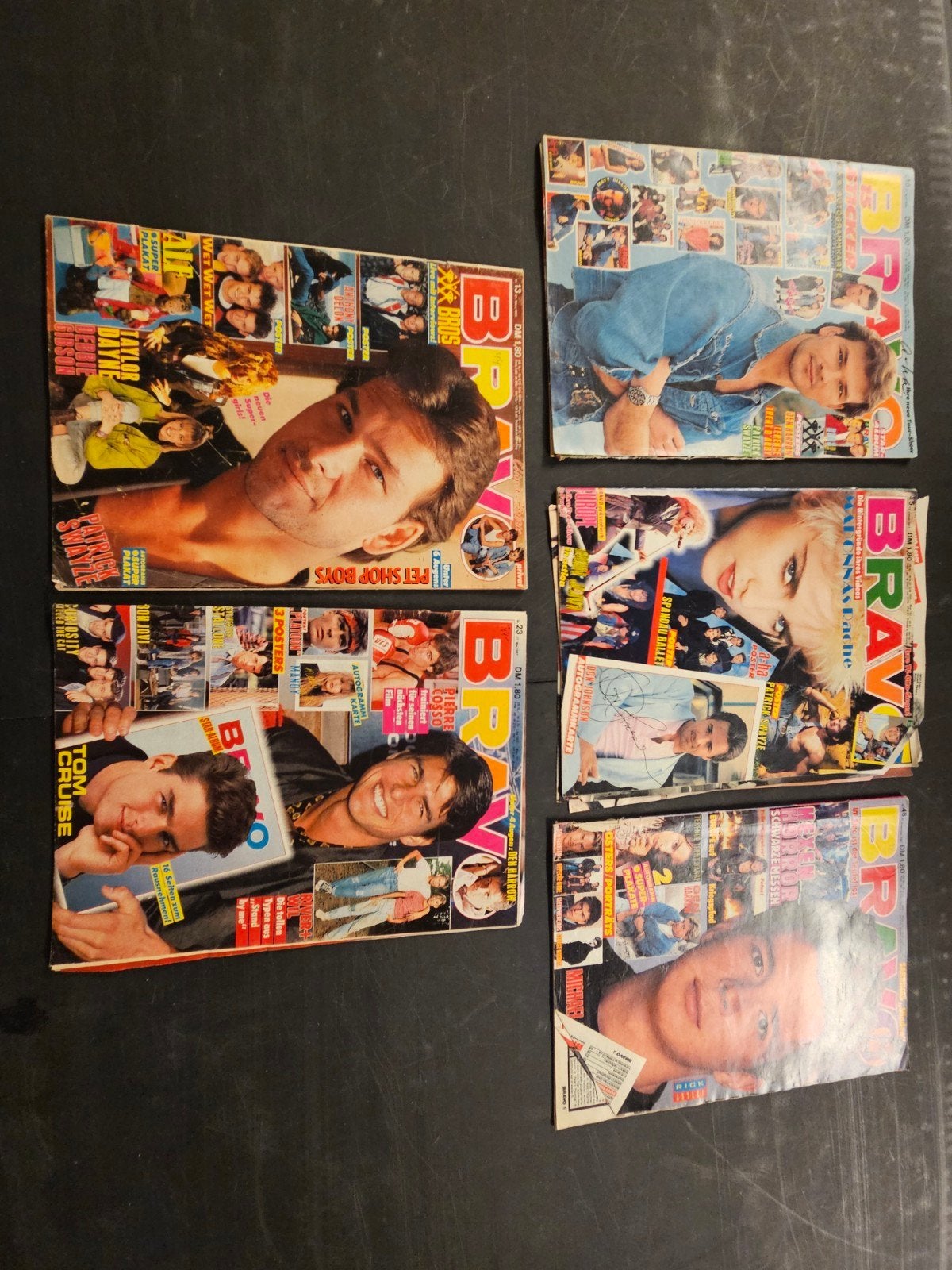 ancien magazine bravo, Collections, Enlèvement