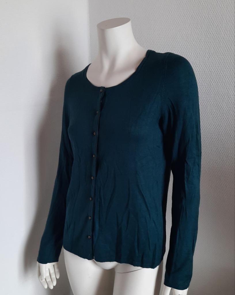 Esprit longsleeve tshirt/vest "M", Esprit, Ophalen of Verzenden, Maat 38/40 (M), Groen