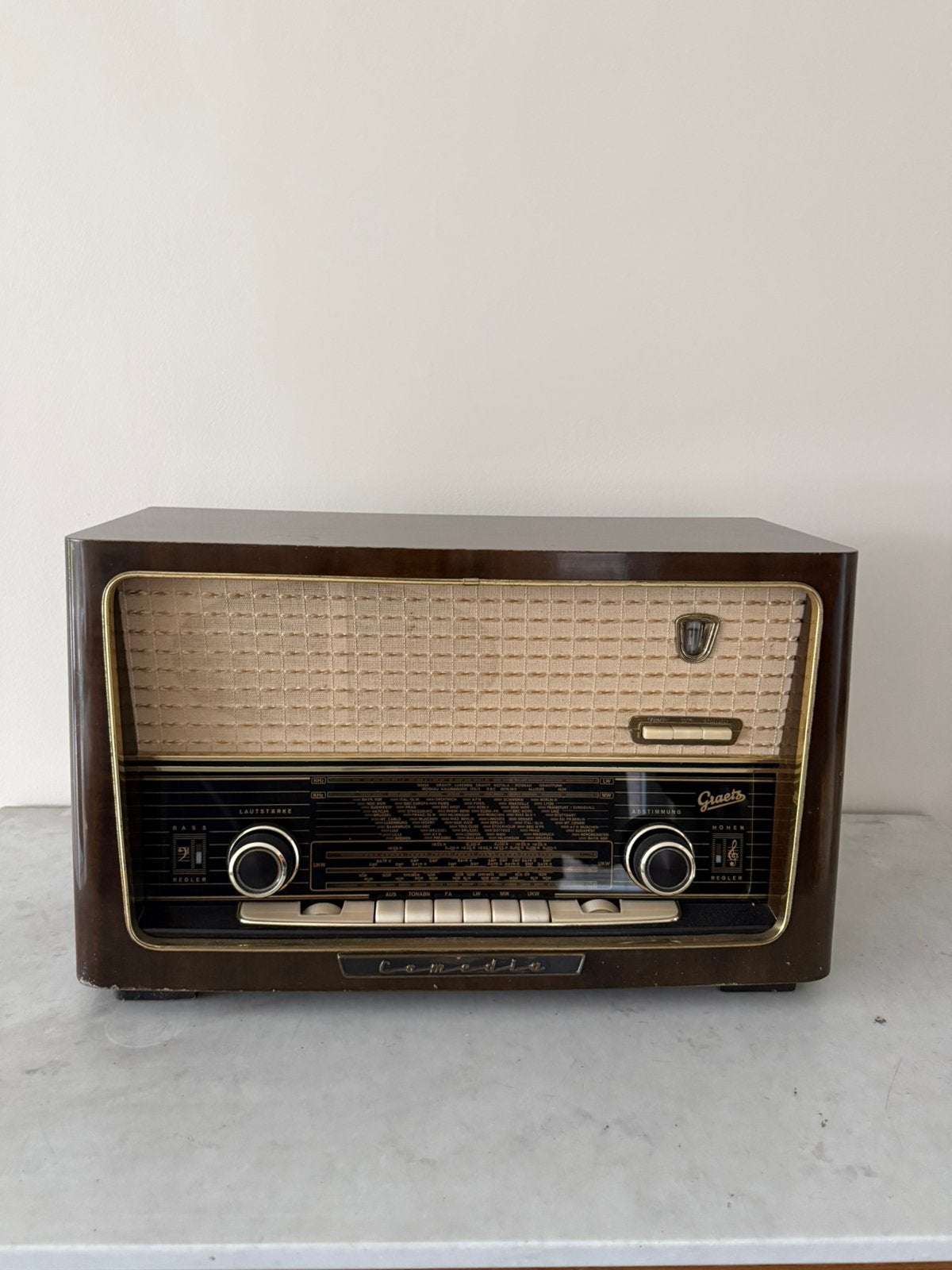 Graetz Vintage Radio, Antiquités & Art, Enlèvement