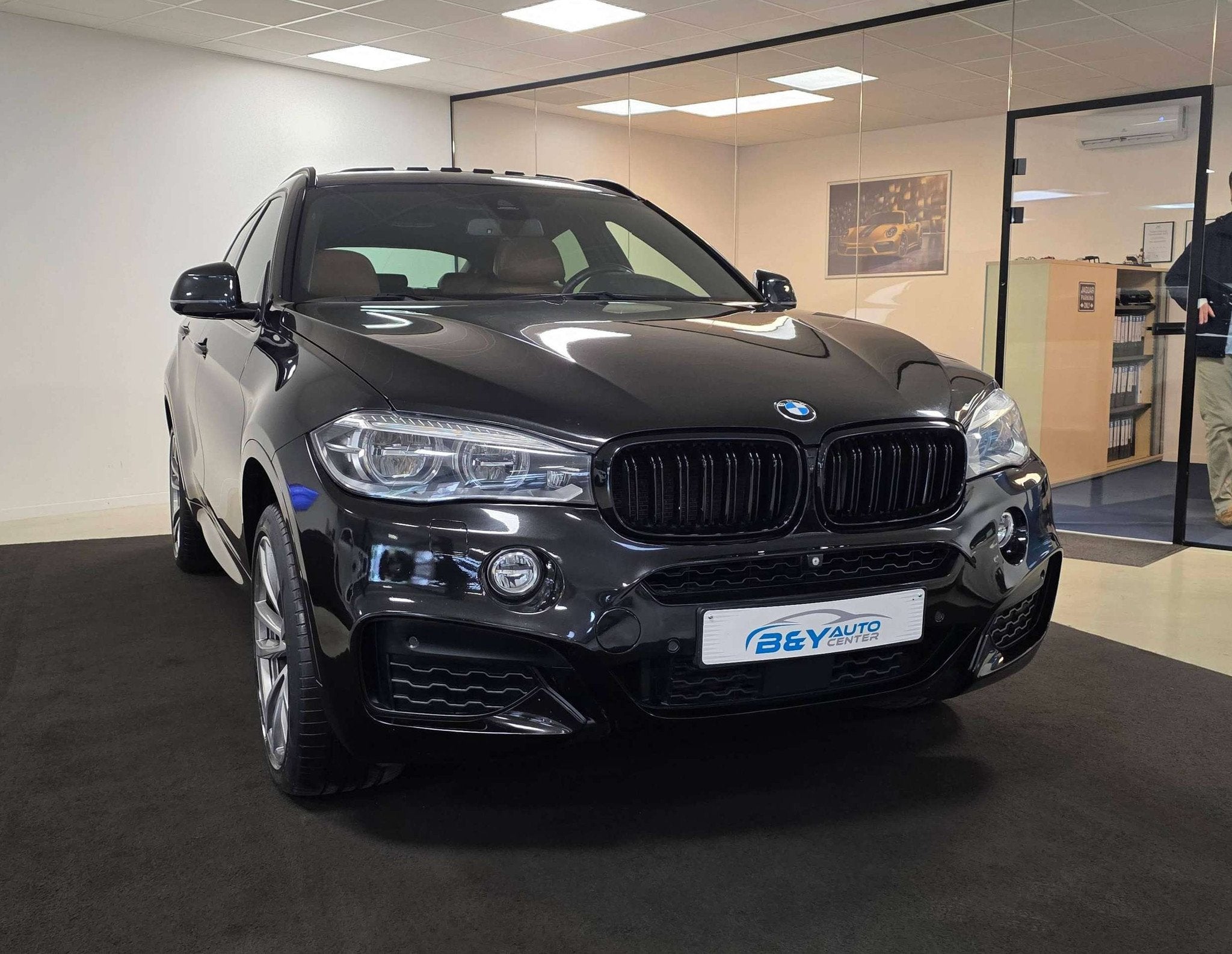 BMW X6 3.0 dAS xDrive40 Top Staat - Full option, Autos, Cuir, Euro 6, Entreprise, 6 cylindres