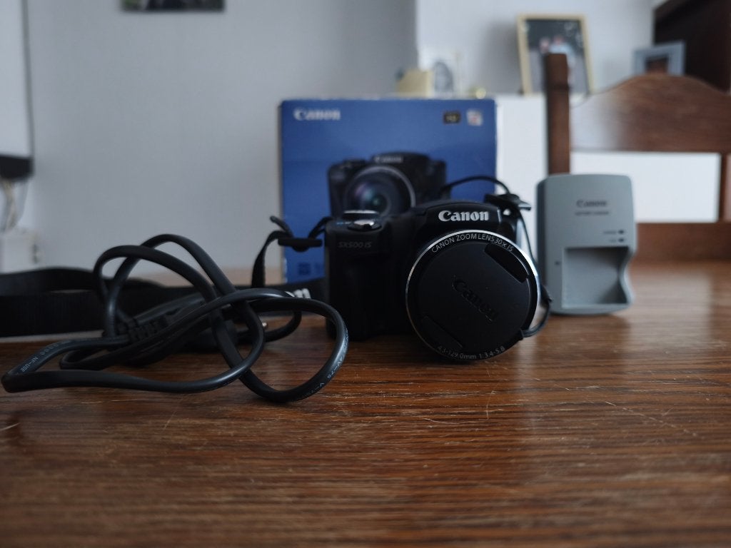 Canon camera sx500 is, Audio, Tv en Foto, Fotocamera's Digitaal, Ophalen, Zo goed als nieuw, Spiegelreflex, Canon