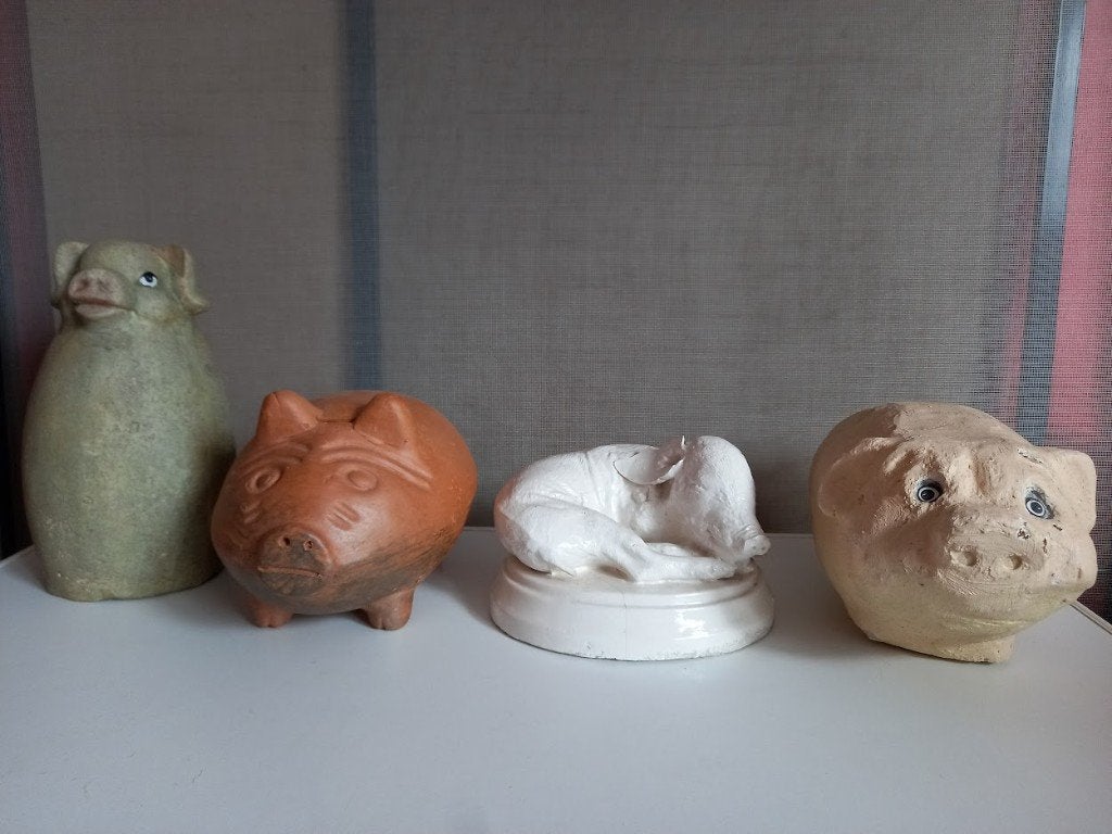 handgemaakte stenen beelden, Ophalen