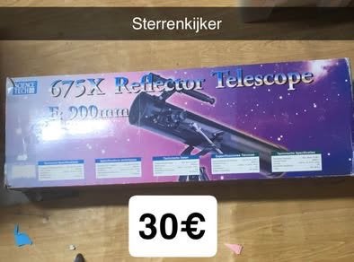 Sterrenkijker, Enlèvement, Utilisé