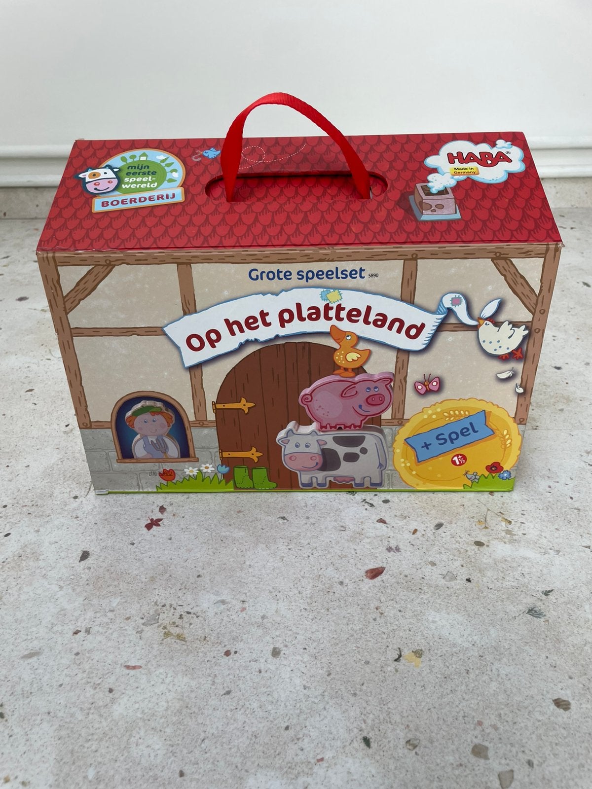 HABA boerderij - houten speelgoed, Kinderen en Baby's, Ophalen of Verzenden, Zo goed als nieuw